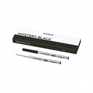 Стержень для шариковой ручки Montblanc F 2шт (Mystery Black)